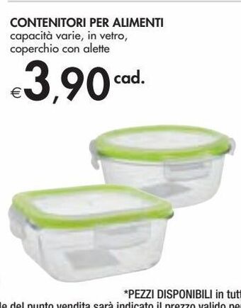 Bennet Contenitori per alimenti offerta