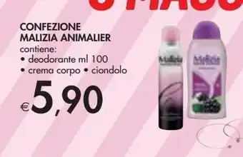 Bennet Confezione malizia animalier offerta