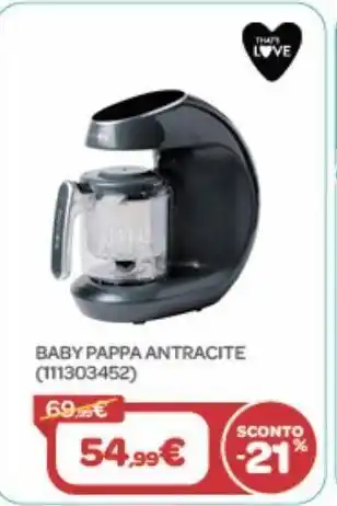 Bimbo Store Baby pappa antracite	that's love offerta
