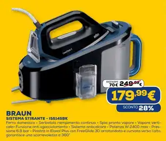 Euronics Sistema stirante - is5145bk braun offerta