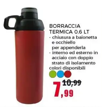 Borraccia Termica 0,6Lt.