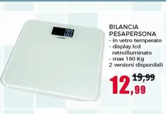 Happy Casa Bilancia Pesapersona max 180 kg offerta