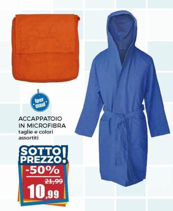 Happy Casa Accappatoio in Microfibra offerta