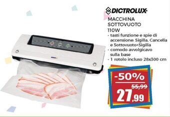 Happy Casa Dictrolux Macchina Sottovuoto 110W offerta