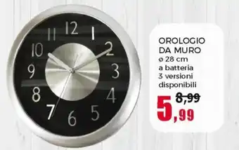 Happy Casa Orologio da Muro ø 28 cm offerta