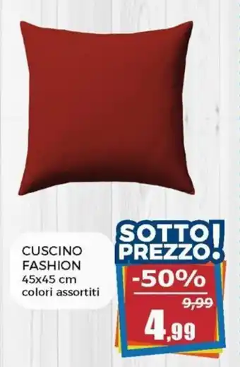 Happy Casa Cuscino Fashion 45x45 cm offerta