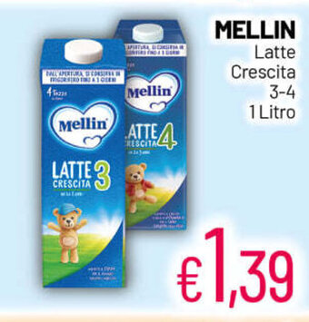 Franzy's Mellin Latte Crescita 3-4 1 Litro offerta