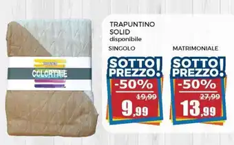 Trapuntino Solid disponibile Singolo