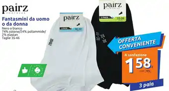 Action Pairz Footwear Fantasmini da uomo o da donna offerta