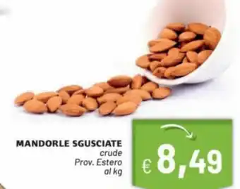 Sisa Mandorle Sgusciate crude offerta