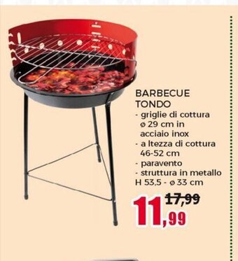 Happy Casa Barbecue Tondo offerta