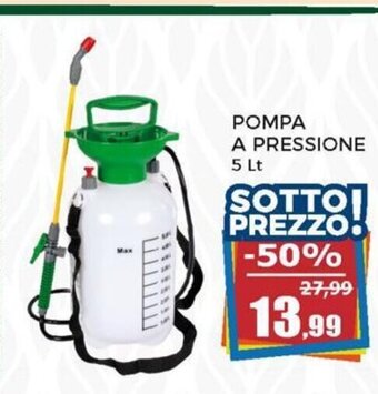 Happy Casa Pompa A Pressione 5 Lt offerta