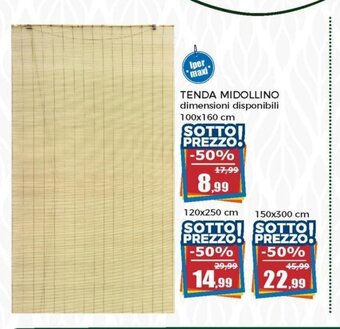 Happy Casa Tenda Midollino 100x160 cm offerta