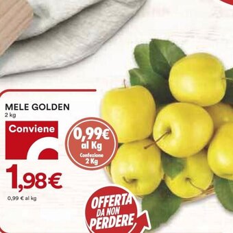 Coop Mele Golden 2 kg offerta