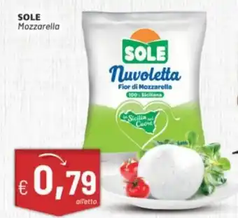 Sisa Sole Mozzarella offerta