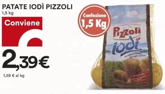 Coop Pizzoli Patate Iodì 1,5 kg offerta
