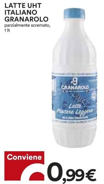 Coop Granarolo Latte UHT Italiano 1 Lt offerta