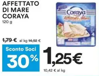 Coop Coraya Affettato di Mare 120g offerta
