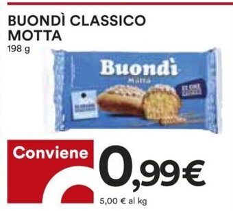 Coop Buondì Classico Motta 198g offerta