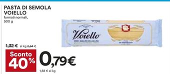Coop Pasta Di Semola Voiello 500 g offerta