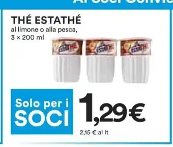Coop Thé Estathé 3 x 200 ml offerta