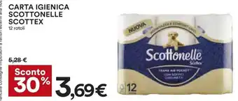 Coop Carta Igienica Scottonelle Scottex 12 rotoli offerta
