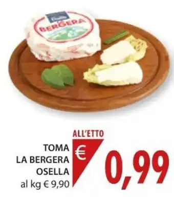 Toma La Bergera Osella