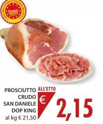 Prosciutto Crudo San Daniele DOP King