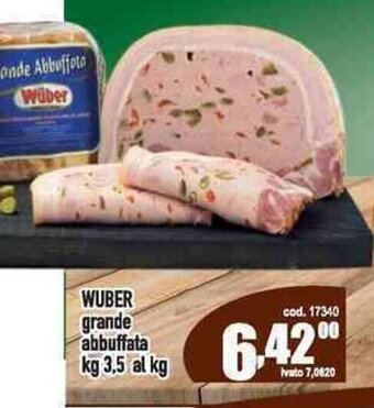 Wüber grande abbuffata kg 3,5