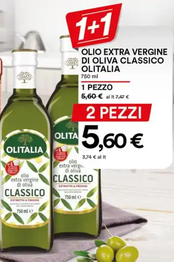 Ipercoop Olitalia Olio Extra Vergine di Oliva Classico 750 ml offerta