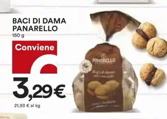 Coop Baci Di Dama Panarello 150g offerta