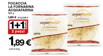 Acquafarina Focaccia La Fornarina 360 g