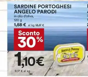 Coop Sardine Portoghesi Angelo Parodi 120g offerta