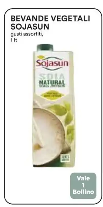 Coop Bevande Vegetali Sojasun 1 lt offerta