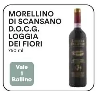 Coop Morellino Di Scansano D.O.C.G. Loggia Dei Fiori 750 ml offerta