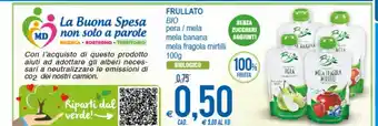 Bio Frullato pera/mela mela banana mela fragola mirtilli 100g