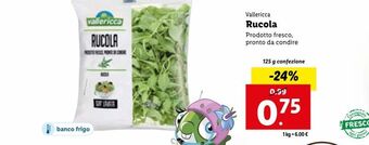 Lidl Rucola offerta