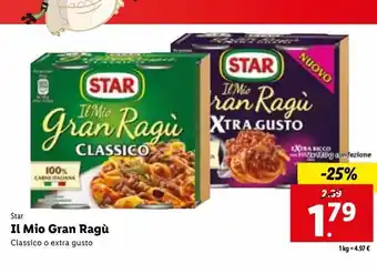 Lidl Il mio gran ragú star offerta