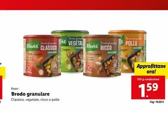Brodo granulare knorr 150g