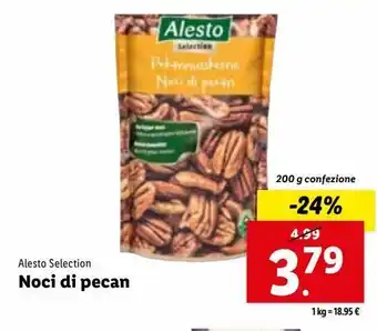 Lidl Noci di pecan alesto 200g offerta