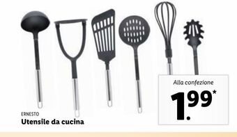 Lidl Utensili da cucina offerta