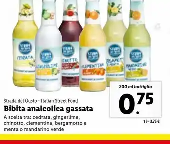 Lidl Bibita analcolica gassata 200ml offerta
