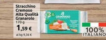 Carrefour Market Stracchino cremoso alta qualità granarolo 170 g offerta