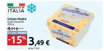 Carrefour Market Gelato madre gusti assortiti 450 g offerta
