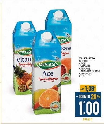 SeBón Supermercati Valfrutta offerta