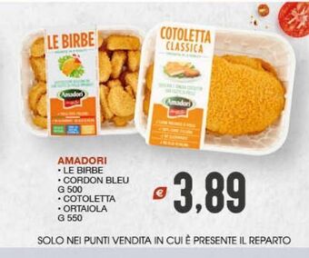 SeBón Supermercati Amadori offerta
