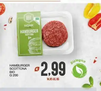 SeBón Supermercati Hamburger scottona bio offerta
