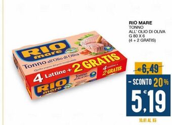 SeBón Supermercati Rio mare offerta
