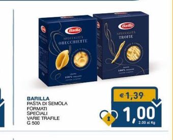 SeBón Supermercati Barilla offerta
