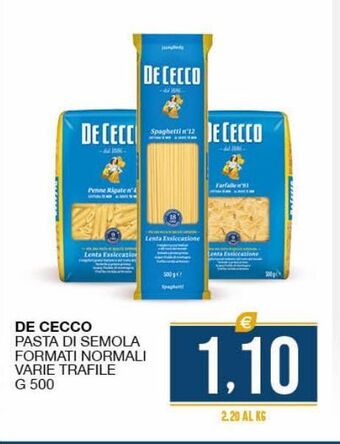 SeBón Supermercati De cecco offerta